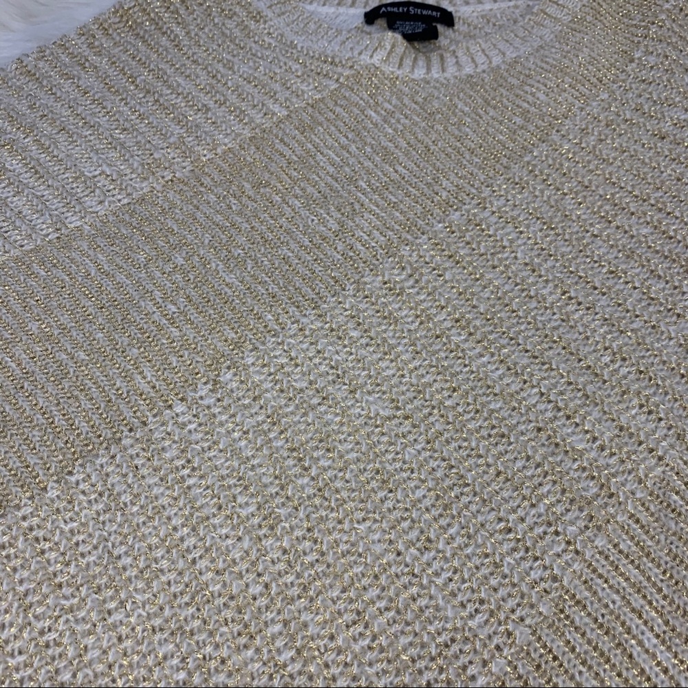 Ashley Stewart Sweater with Crew Neck - Picture 3 of 16